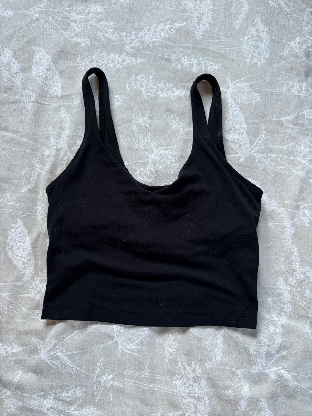 lululemon athletica Black Tank Top